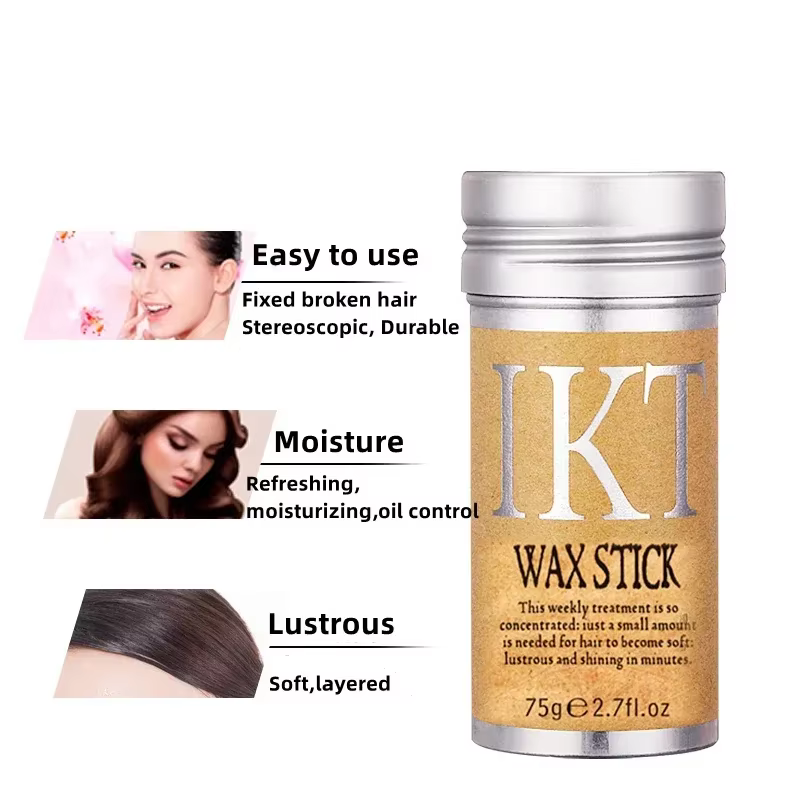 Bâton de cire à cheveux longue durée, outil de coiffure cassé, finition Portable et étanche, accesso