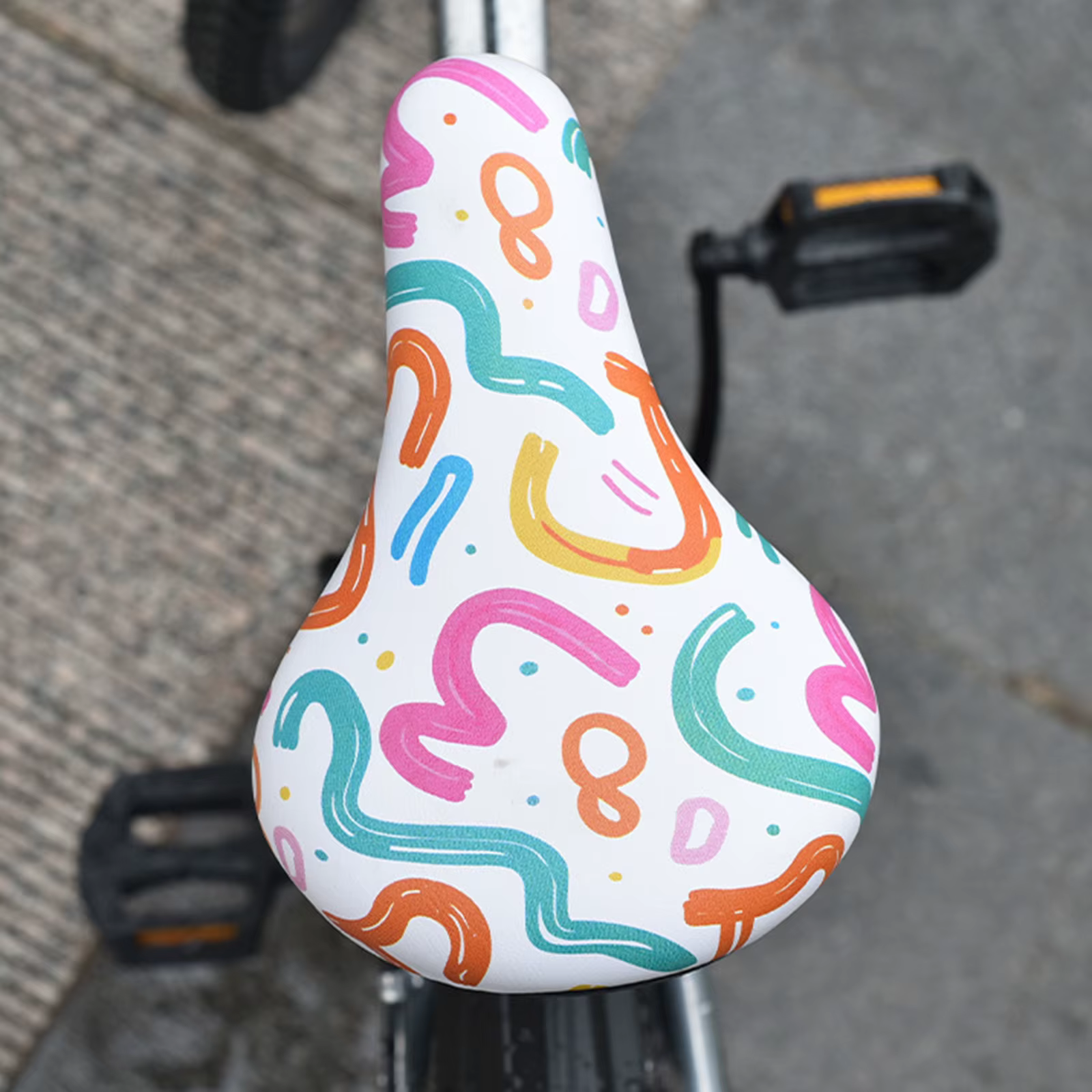 Selle de vélo pour enfants, selle de remplacement, coussin souple, accessoires de cyclisme pour enfants, pour tiges de selle de diamètre varié, pièces et housses d'équipement