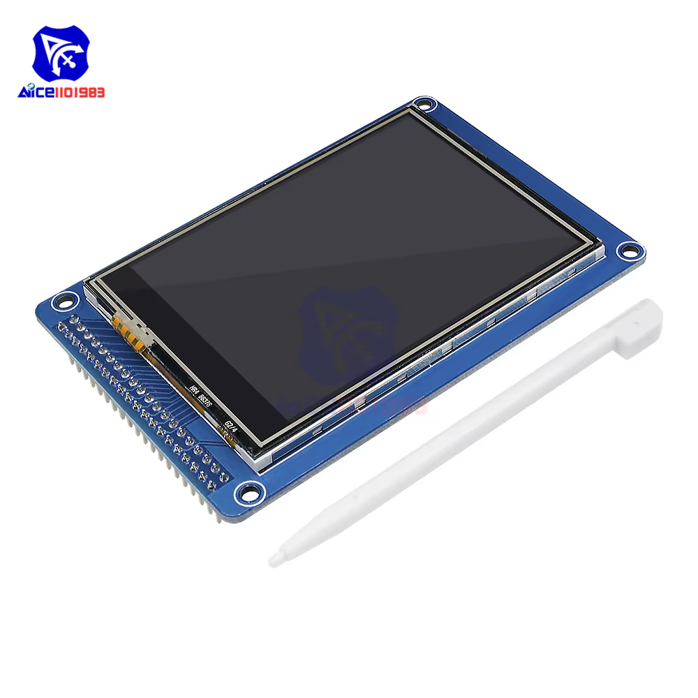 Diymore – panneau tactile 3.2 pouces 240x320, Module d'affichage LCD TFT avec stylet, pilote ILI9341 pour Arduino Raspberry Pi