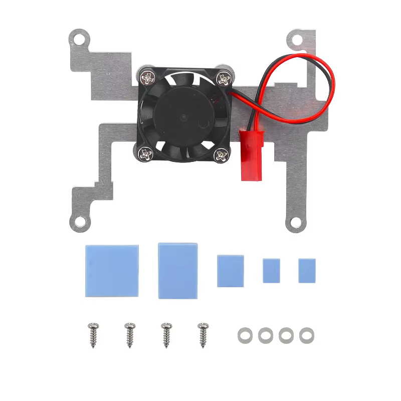 Écran tactile LCD 5 50 FPS 3.5x320 éventuelles I 480 pouces Raspberry Pi 4, avec boîtier ABS et ventilateur de refroidissement, modèle B/3B +/3B