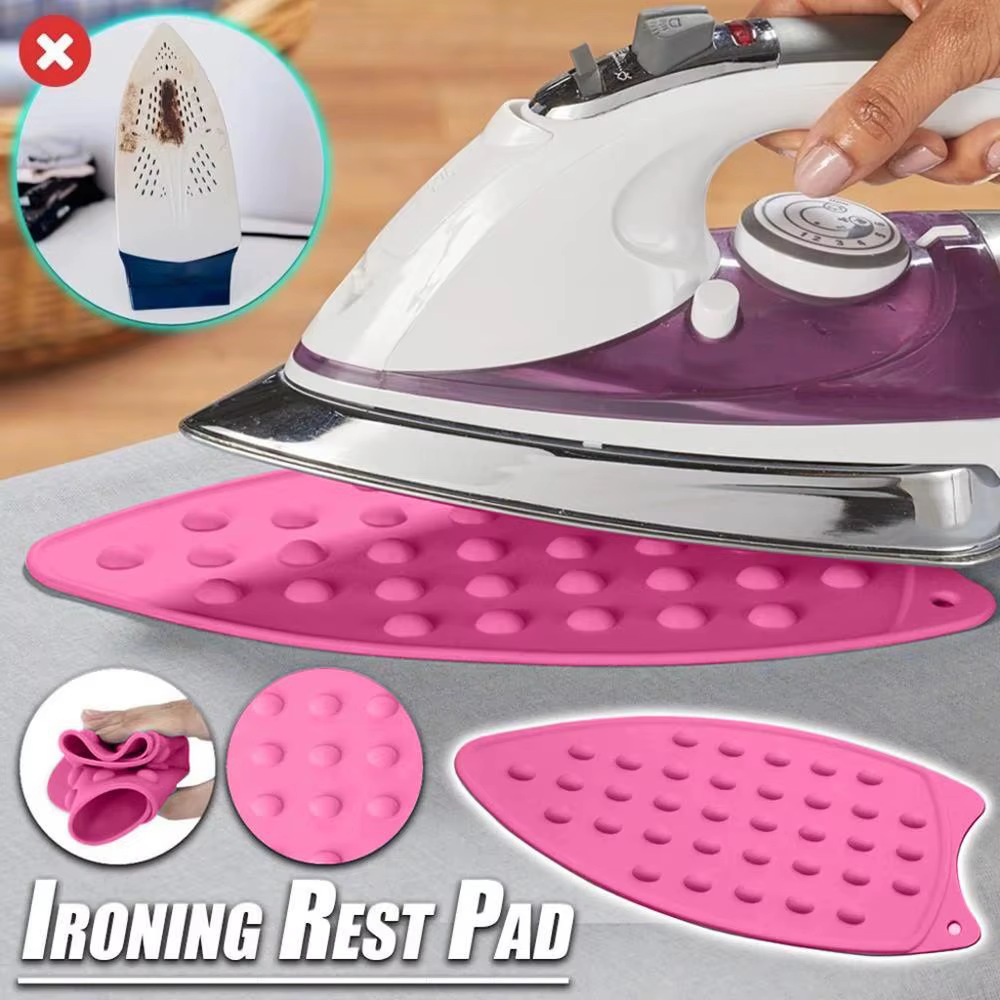 Tapis de repos en fer Portable en Silicone, napperon pour planche à repasser, tapis en fer résistant à la chaleur, tapis de Table à points, décoration de Table