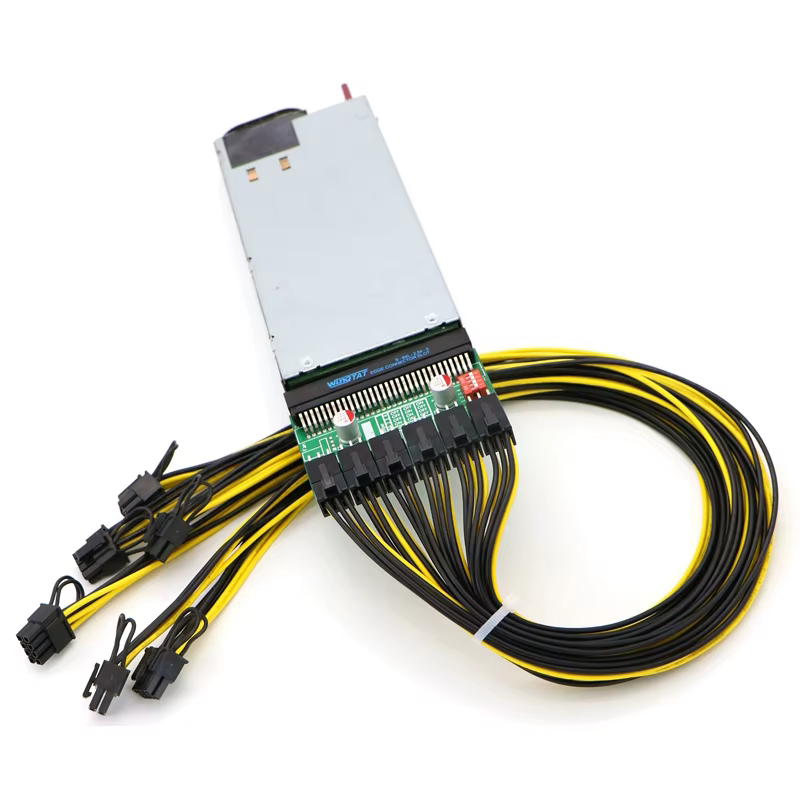 Carte d'installation de serveur d'alimentation, 6x ports PCI-E 6Pin
