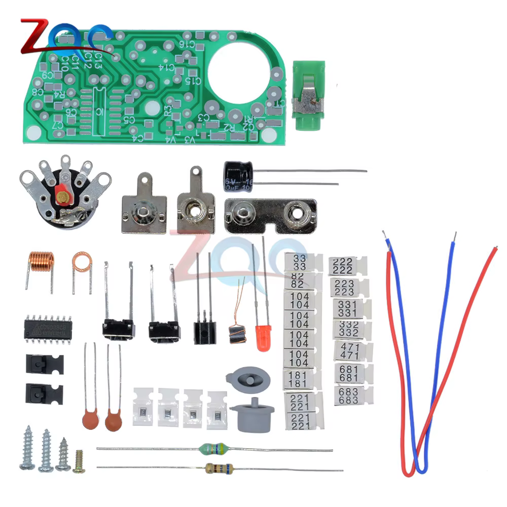 Kit de formation à la production électronique, radio à modulation morte, radio FM Micro SMD, suite de bricolage, HX3208