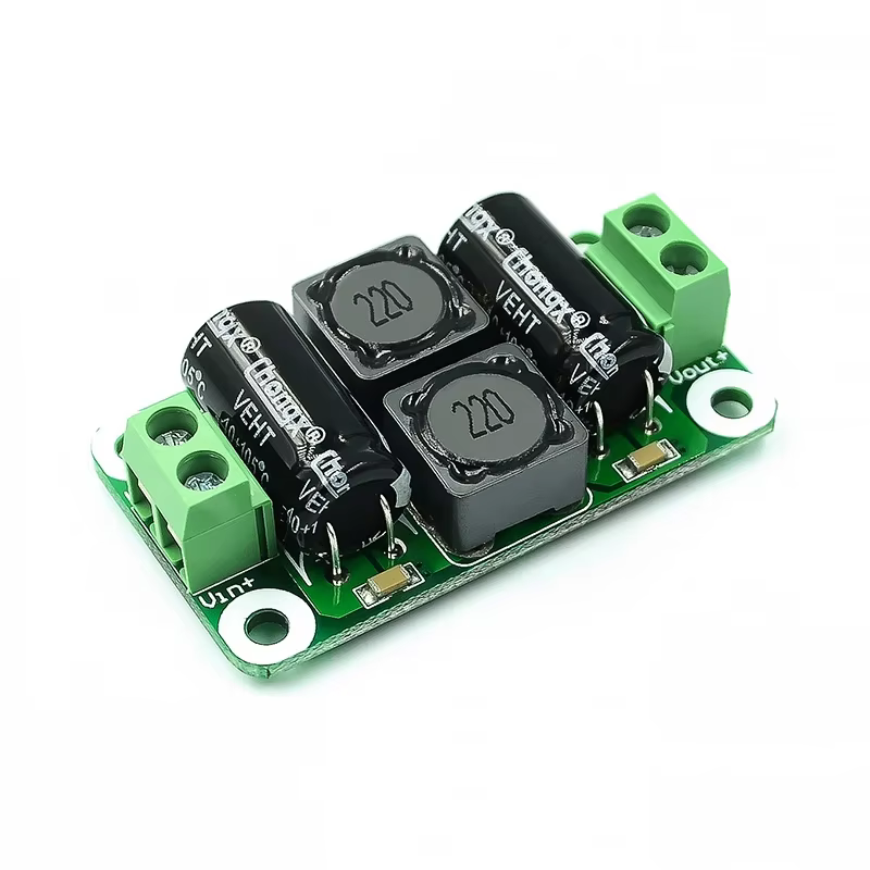 EMI panneau de commande industriel 0-50V 4A DC carte de filtre d'alimentation classe D amplificateur de puissance carte de suppression d'interférence voiture