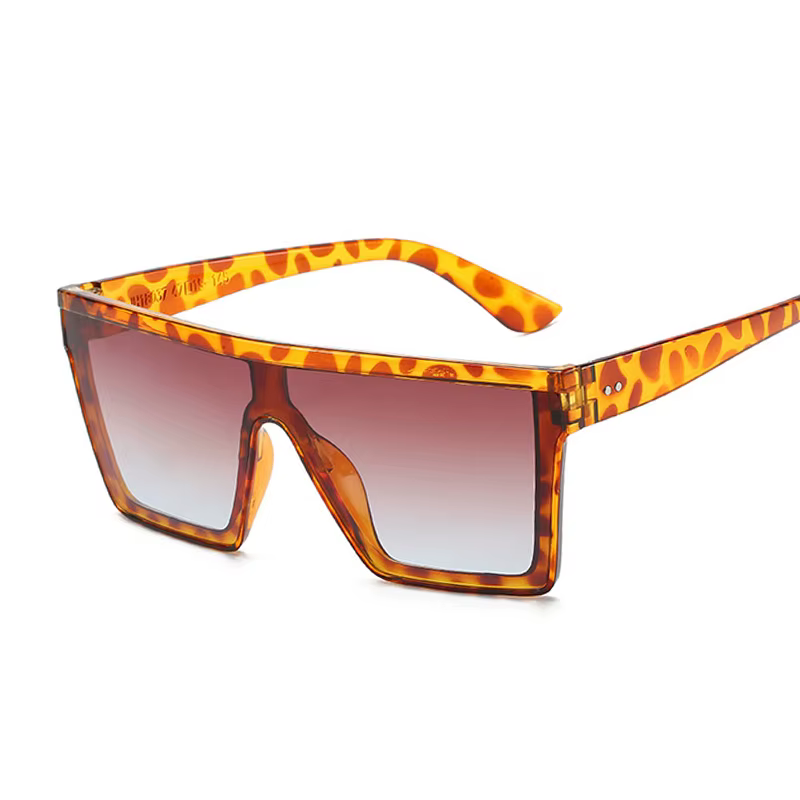 Lunettes De soleil carrées surdimensionnées noires De luxe pour femmes, mode Style Vintage, marque De styliste, grande monture Oculos De Sol