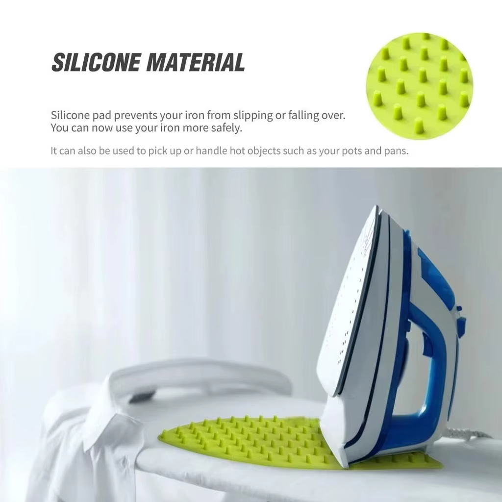 Tapis de repos en fer Portable en Silicone, napperon pour planche à repasser, tapis en fer résistant à la chaleur, tapis de Table à points, décoration de Table