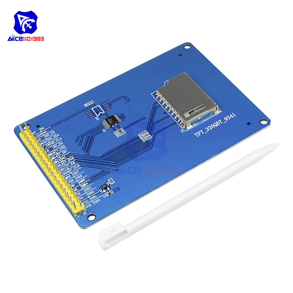 Diymore – panneau tactile 3.2 pouces 240x320, Module d'affichage LCD TFT avec stylet, pilote ILI9341 pour Arduino Raspberry Pi