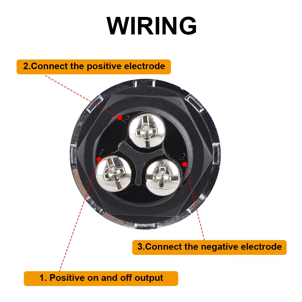 Joli sans clé à bouton-poussoir de démarrage de moteur de voiture, petit bouton de démarrage de course, démarreur d'allumage, interrupteurs marche et arrêt, CC 12V, 24V, 50A