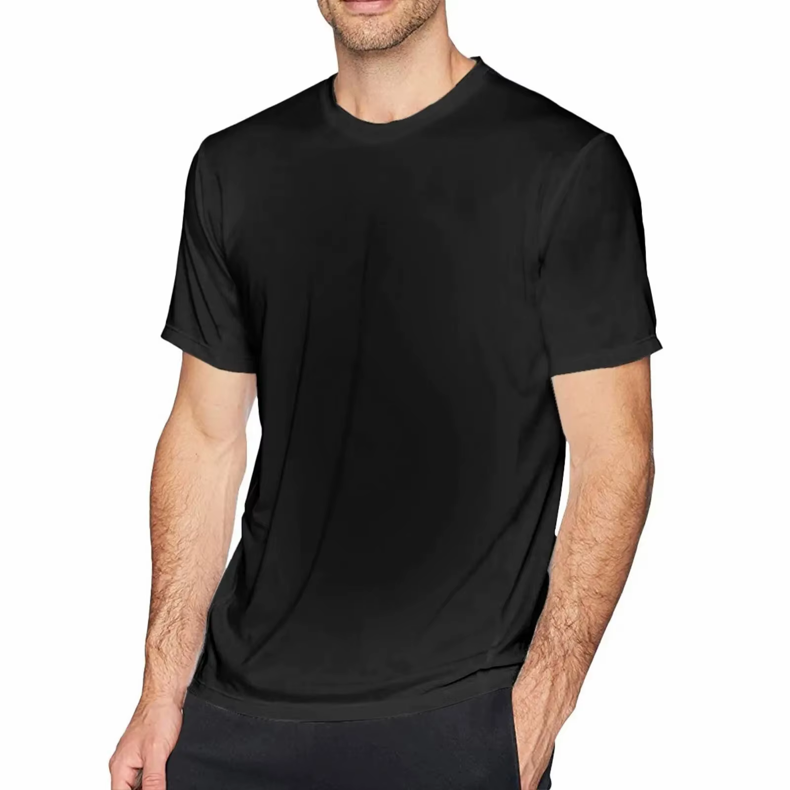 T-shirt graphique anatomique de la cage thoracique pour hommes, T-shirt en coton respirant à manches courtes