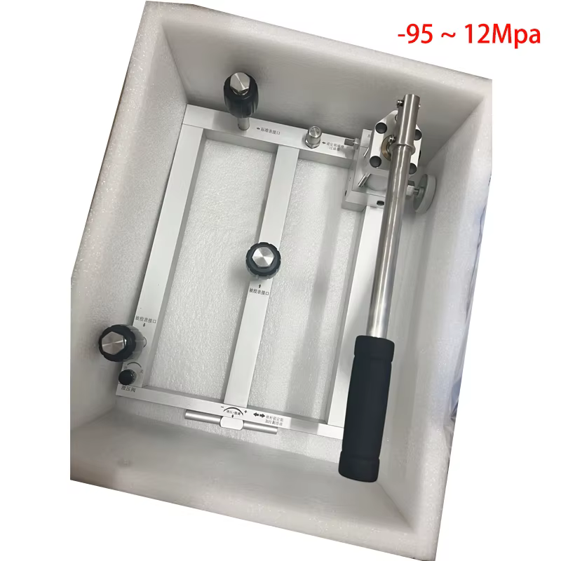 Équipement de calibrage de pression pneumatique, pompe de calibrage de pression, pressurisation rapide -95 à 12Mpa