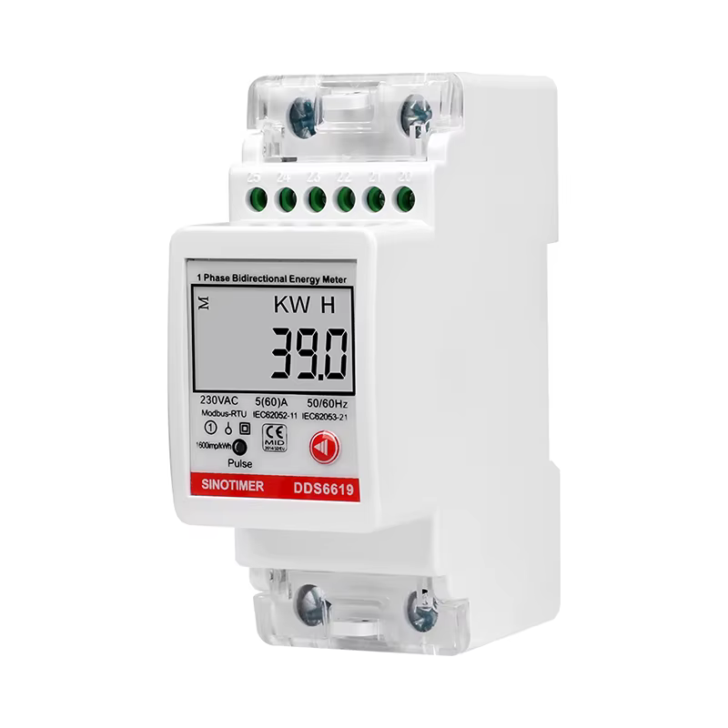 Compteur d'énergie électrique monophasé, KWH RS485, Modbus, courant, tension, mesure de la puissance, meilleur vendeur, AC 230V, 60A