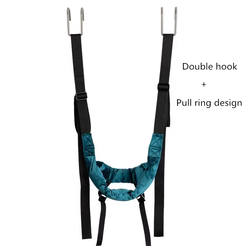 Ceinture de Traction cervicale suspendue, étirement du cou, dispositif de traitement de l'espondylose cervicale, cadre de Traction pour orthèse de la colonne cervicale