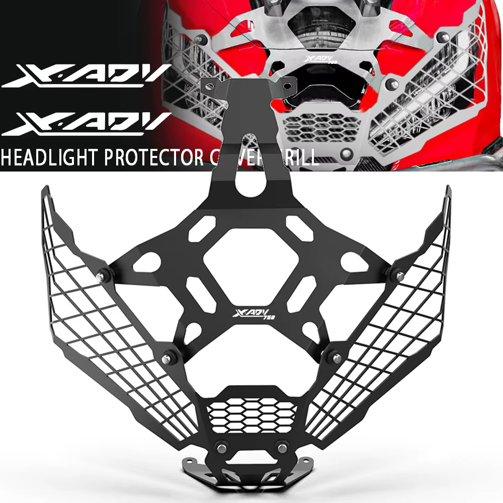 Pour HONDA XADV750 X-ADV750 Xadv750 moto xadv750 2017-2021 2022 2023 2024 2025 phare garde protecteur Grille gril couverture