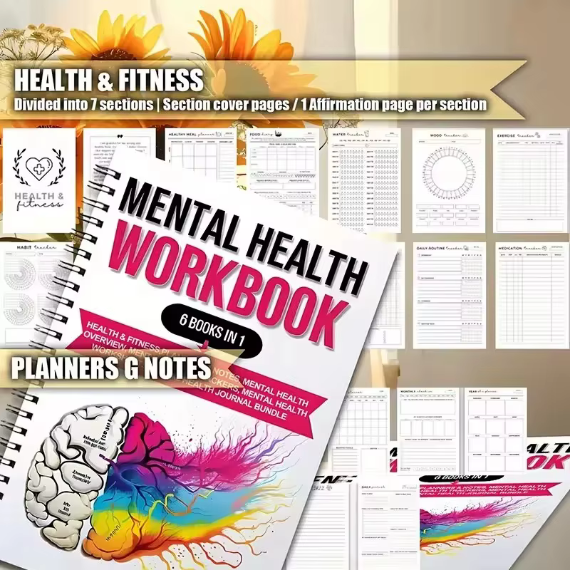 Cahier d'exercices sur la santé mentale : Théorie de l'attachement, Anxiété d'abandon, Dépression, Dépendance, Psychothérapie complexe somatique