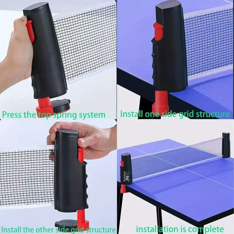 Filet de Tennis de Table rétractable n'importe où, support de sport de remplacement, poteau de Ping-Pong, accessoires d'exercice, équipements, tendance 2025