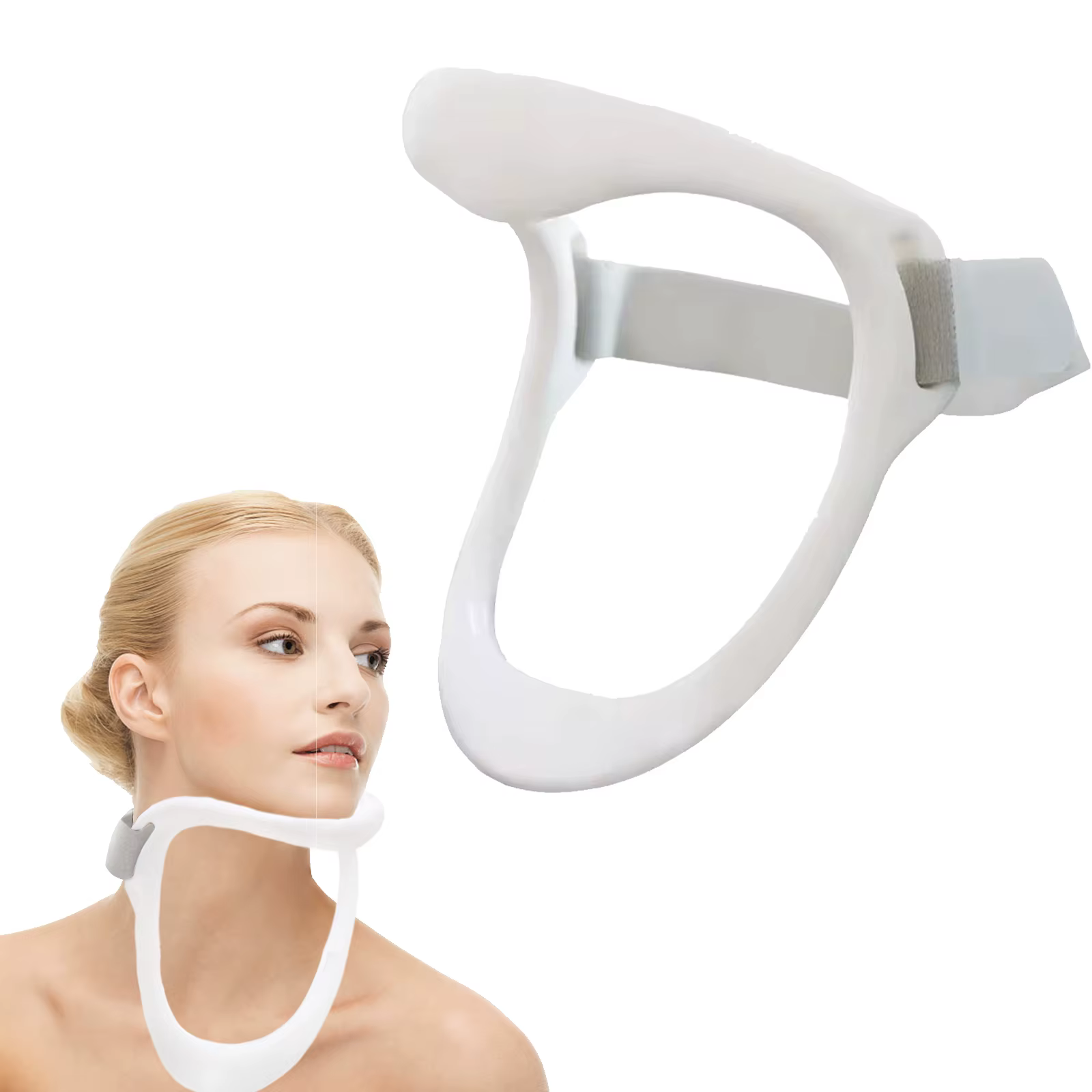 Correcteur de Posture collier Cervical attelle de cou dispositif de Traction cervicale attelles de cou Cervical soins de santé cou pour éviter la tête basse
