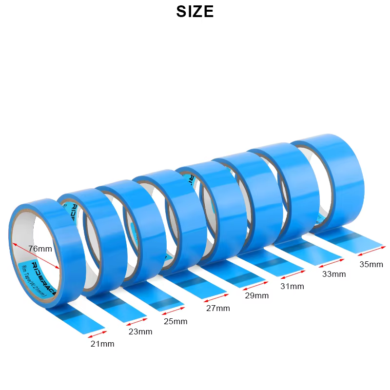 Bandes de jante de vélo Tubeless largeur 21/23/25/27/29/31/33/35mm pour 26 27.5 29 pouces 700C vtt bande de jante de vélo de route accessoires de cyclisme