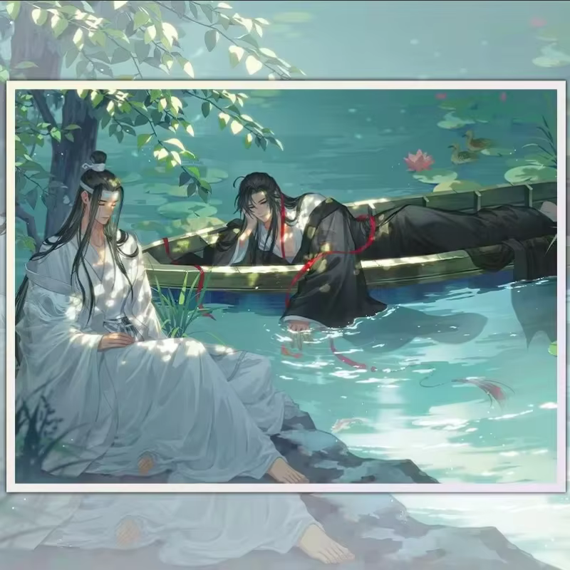 Peinture à l'huile par numéros patriarche de la magie Dao, bricolage, dessin de chiffres, images sur toile par numéros, décoration de maison