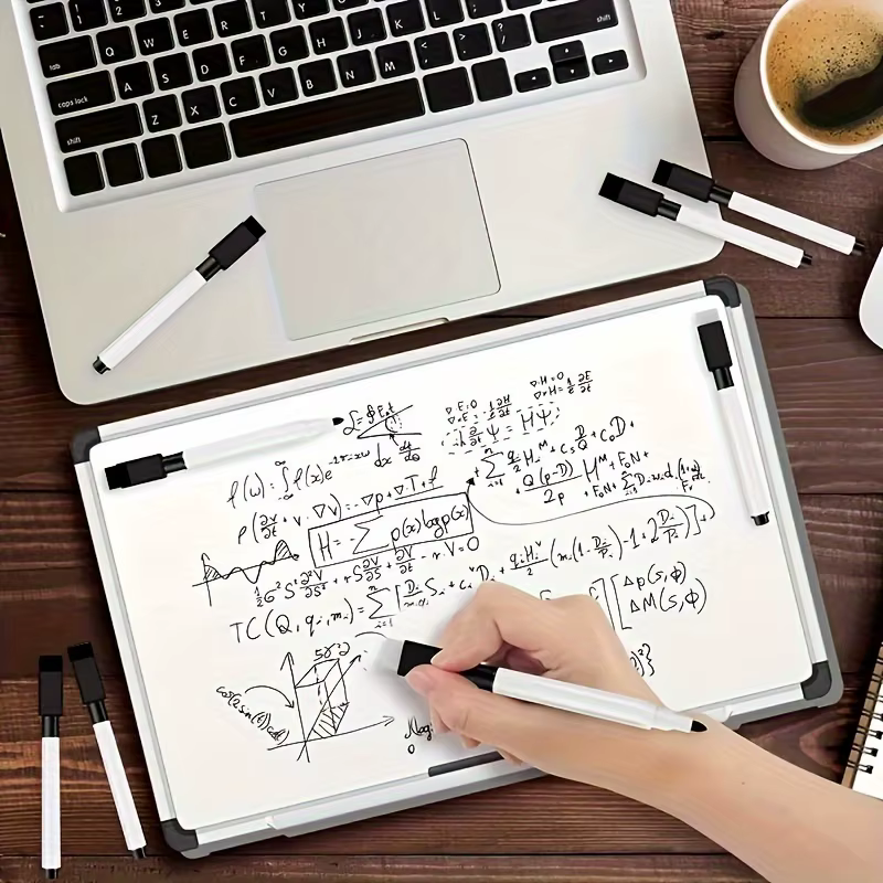 Stylo pour tableau blanc, petite taille, noir, en option, adapté au marquage, fournitures de présentation de bureau, apprentissage, 6/16/30 pièces