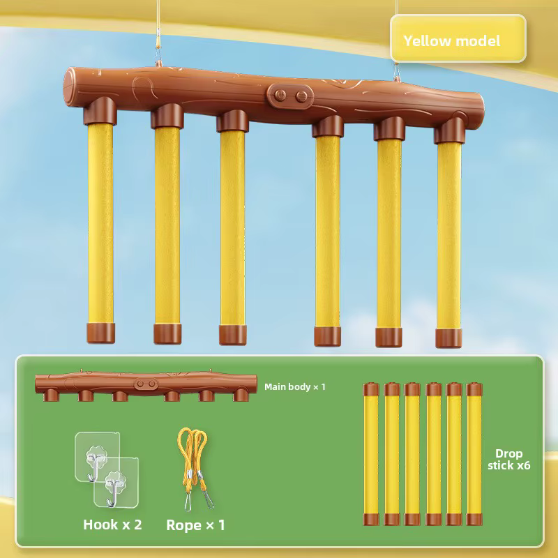 Jeu de défi avec bâtonnets tombants pour enfants, jouet de capture de bâtonnets, entraînement de la capacité de réaction, jouets éducatifs interactifs parent-enfant, sports