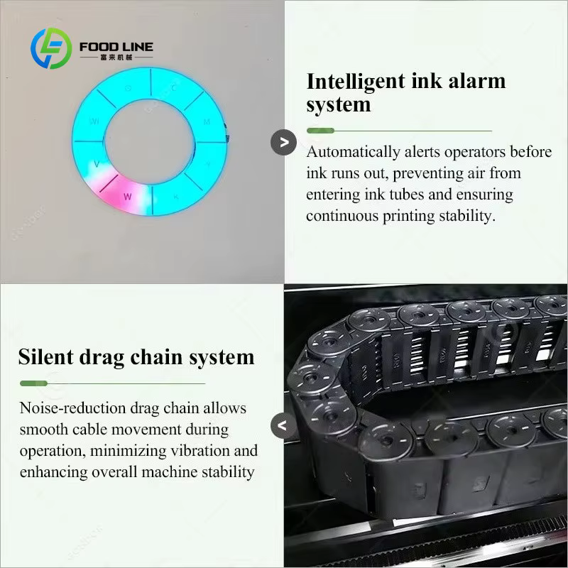 Machine d'impression alimentaire pour confiseries, macarons, chocolats, dragées, bonbons, biscuits, mini-pâtisseries – Impression personnalisée quotidienne sur mesure