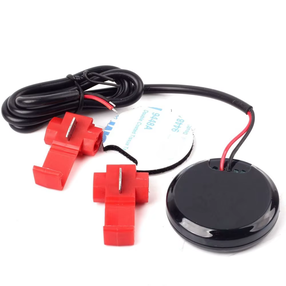 Voltmètre rond LED 10-150v, batterie de voiture électrique, Table d'affichage modifiée pour moto, accessoires universels pour moto électrique