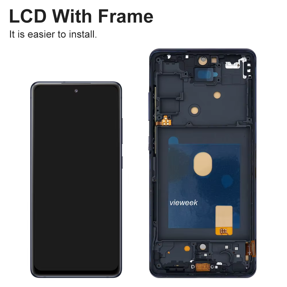Écran LCD TFT 5G avec cadre pour Samsung Galaxy S20 FE G780F G781B, écran tactile numérique, assemblage de remplacement