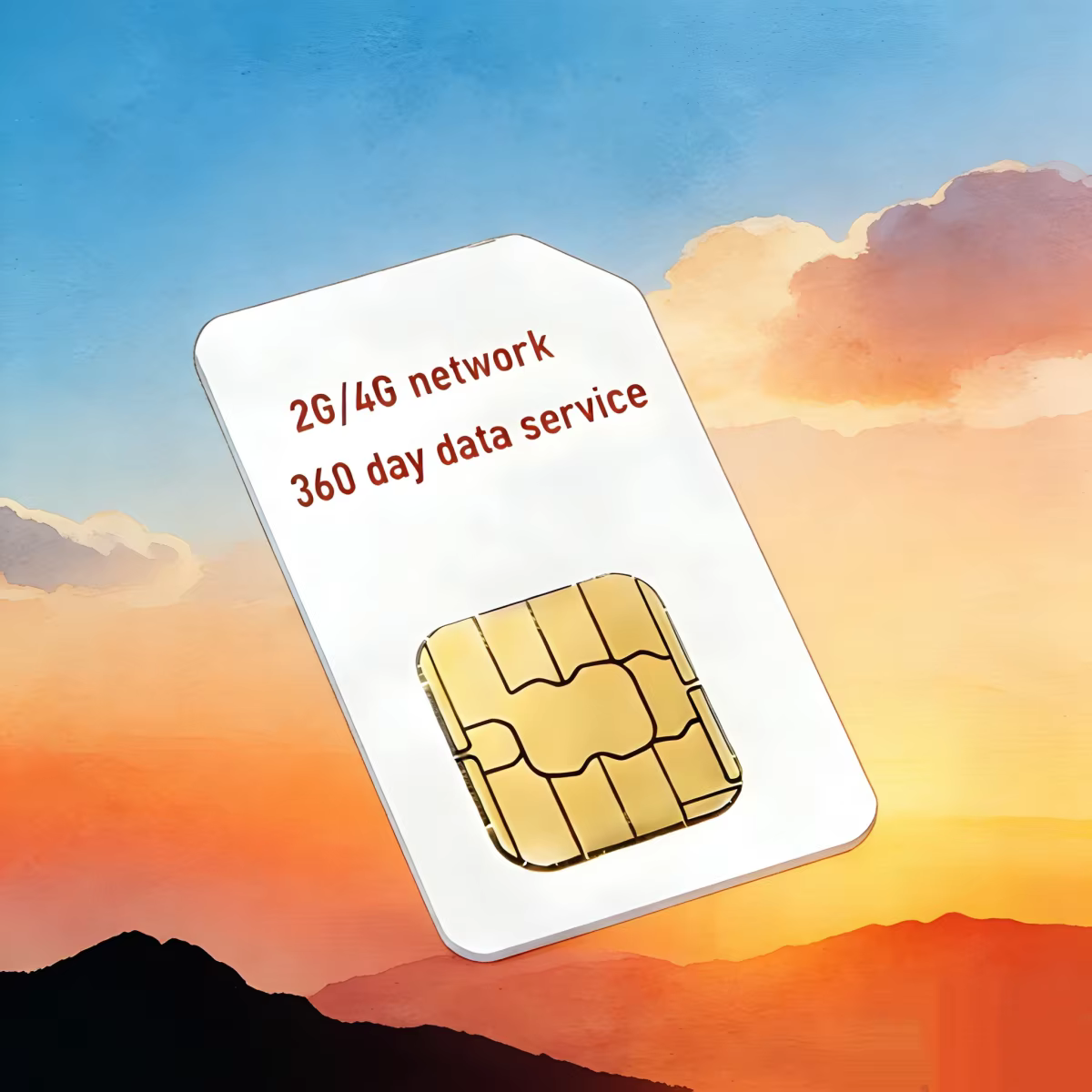 Réseau 4G France, données 1 Go/mois, service 30 jours – Convient aux téléphones mobiles/caméras/tablettes/WiFi