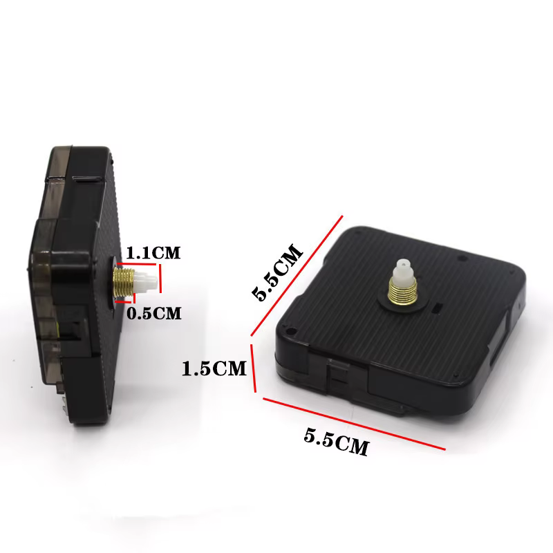 Offre Spéciale : Kit de Réparation d'Horloge Murale Silencieuse en Quartz avec Aiguilles – Pièces de Mécanisme pour Horloge DIY (1 ensemble)