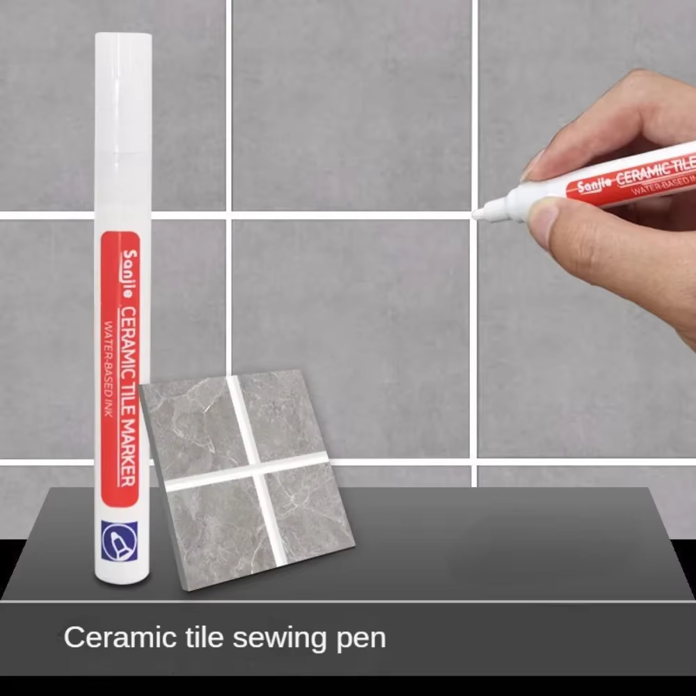 Artisanat peinture coulis Art fournitures stylo mural étanche dessin salle de bain marqueurs de peinture accessoires stylos décoration carrelage sol par