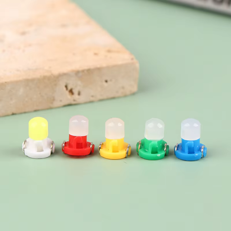 Ampoule de panneau lumineux de tableau de bord T3, 10 pièces, COB 1SMD, lampe de tableau de bord pour Instrument LED, accessoires d'intérieur de voiture