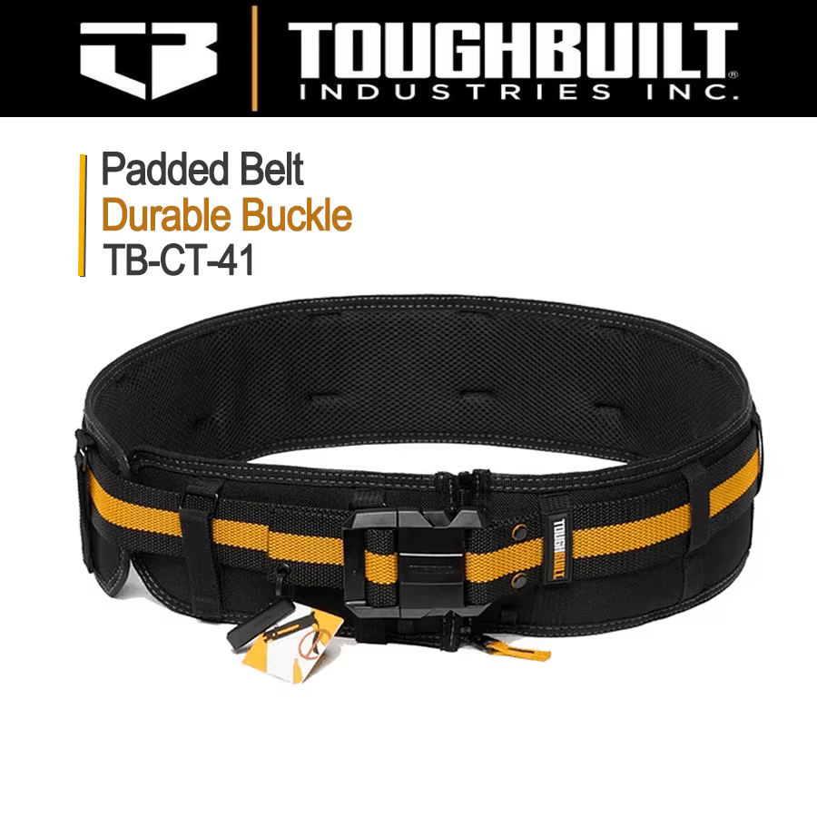 ToughBuilt ceinture rembourrée pour les professionnels en acier strucTB-CT-40P, TB-CT-41, TB-CT-41B, TB-CT-41P, TB-CT-42, TB-CT-150