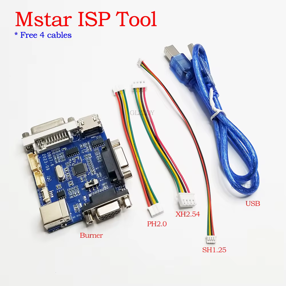 Programmeur de graveur Mstar Original, débogage de carte de pilote USB, mise à niveau, outil de débogage ISP, RTD Realtek, Novatek, MTK, SigmaStar