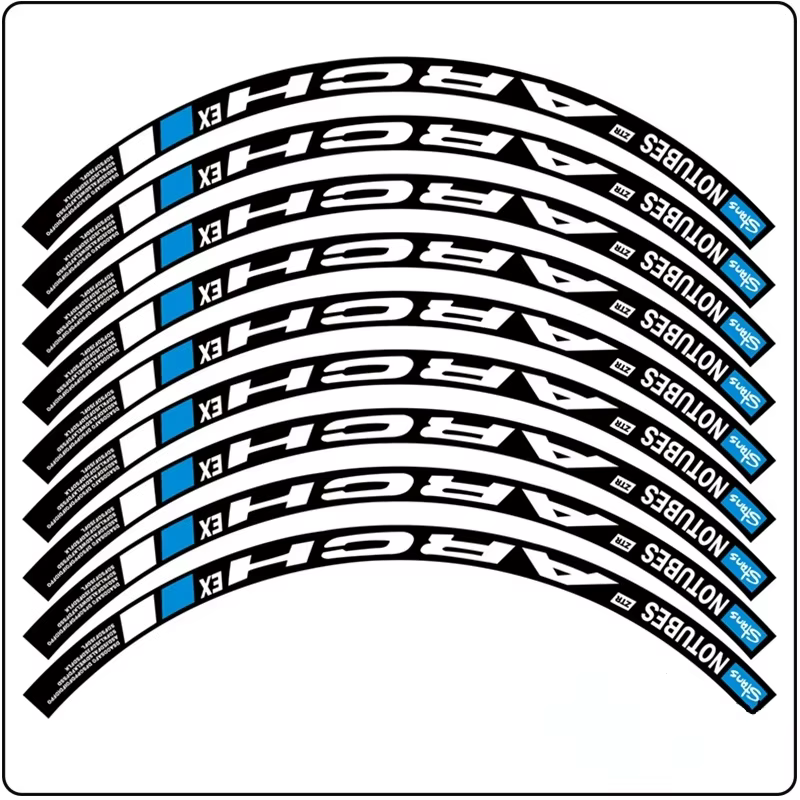 Autocollant universel pour jante de vélo de route et VTT, décalcomanie de 20mm de largeur, 24, 26, 27.5, 29 pouces, 700C