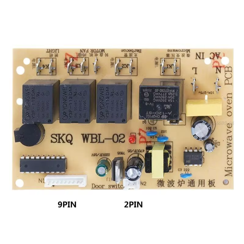 27RB Micro-ondes Universal Computer Board Board Carther Universal Microwave Four
