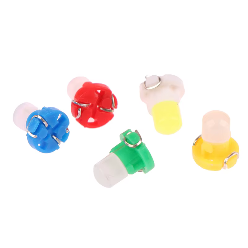 Indicateur de tableau de bord T3, ampoule de panneau COB 1SMD Wedge LED TingPrada, lampe de tableau de bord, accessoires d'intérieur de voiture, nouveau, 10 pièces