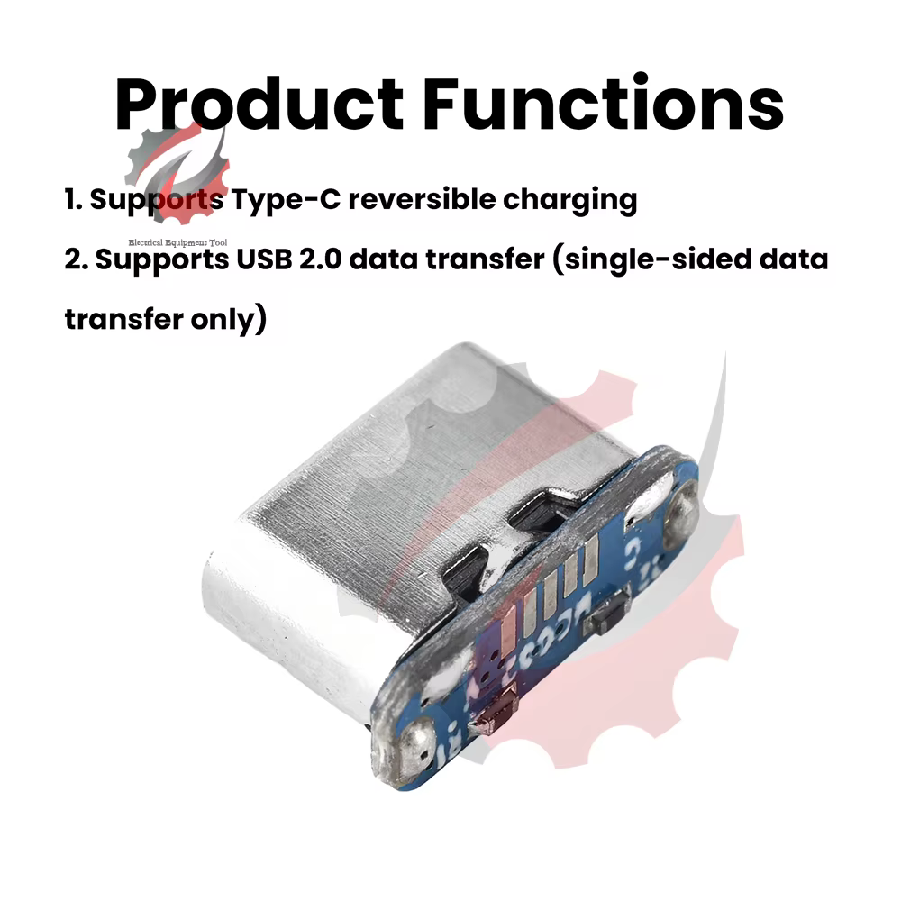 Adaptateur Micro USB vers Type C, carte de conversion DIY pour le chargement et le transfert de données, transmission rapide USB 2.0, Installation facile