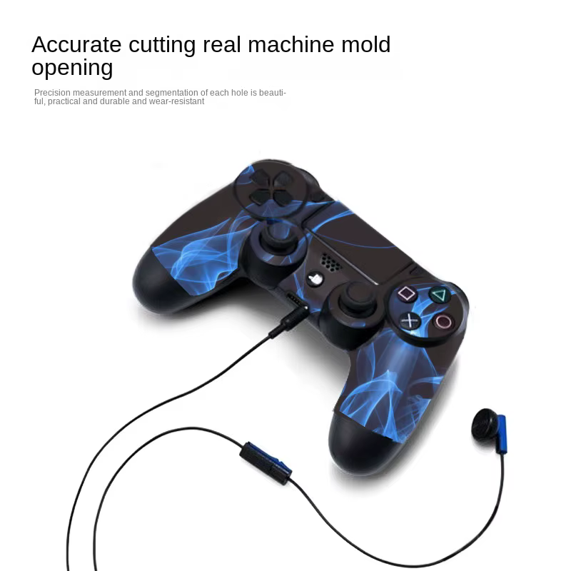Autocollant de peau de jeu pour PS4 Pro, vente en gros, conception personnalisée pour Console Sony, Film de protection anti-rayures, accessoires de couverture de poignée