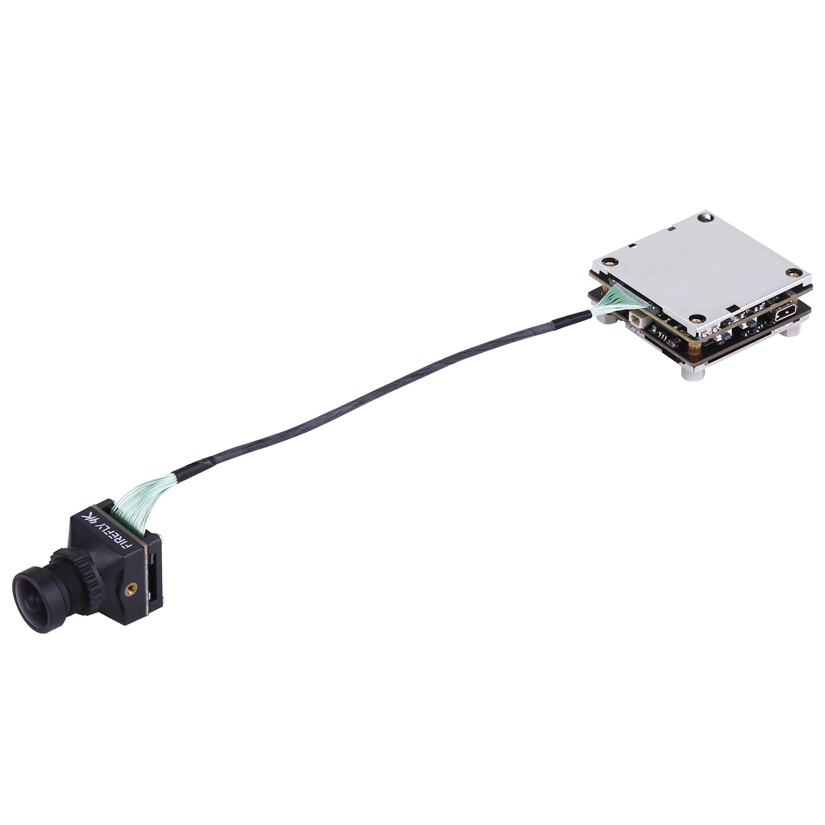 Hawkeye Firefly Split V6 LITE 4K 60FPS Caméra Sony HDR FPV - Zoom 8X, 170 ° Grand angle, WiFi, HDMI/USB-C, compatible RC et Herelink