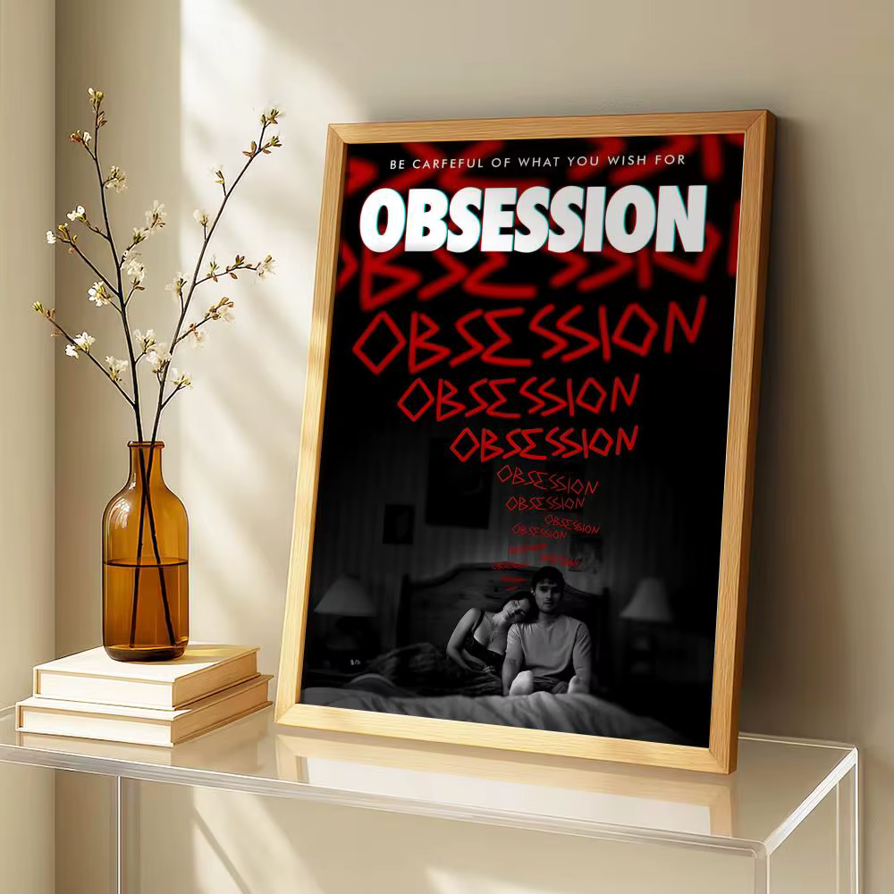Affiche sur toile de film O-Obsession, peinture et calligraphie, décoration murale HD pour chambre à coucher, salon, décoration intérieure, cadeau