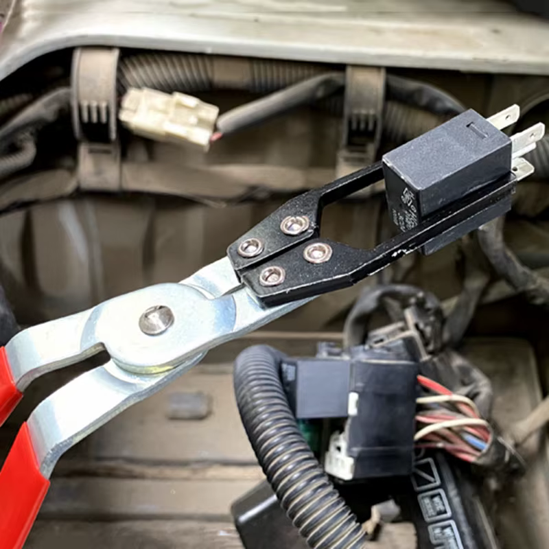 Pince flacon de citations de voiture, outil de démontage de fusible, Extracteur de pince de citation automobile, Pince flacon de borne de batterie, Outil de réparation de démontage de voiture