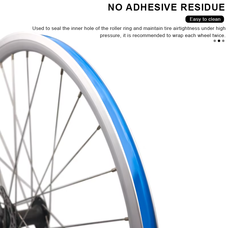 Bande de jante de vélo Tubeless, résistante à l'usure, bandes de jante de vélo de route et vtt, largeur de roue de cyclisme 21/23/25/27/29/31/33/35mm, longueur 10m