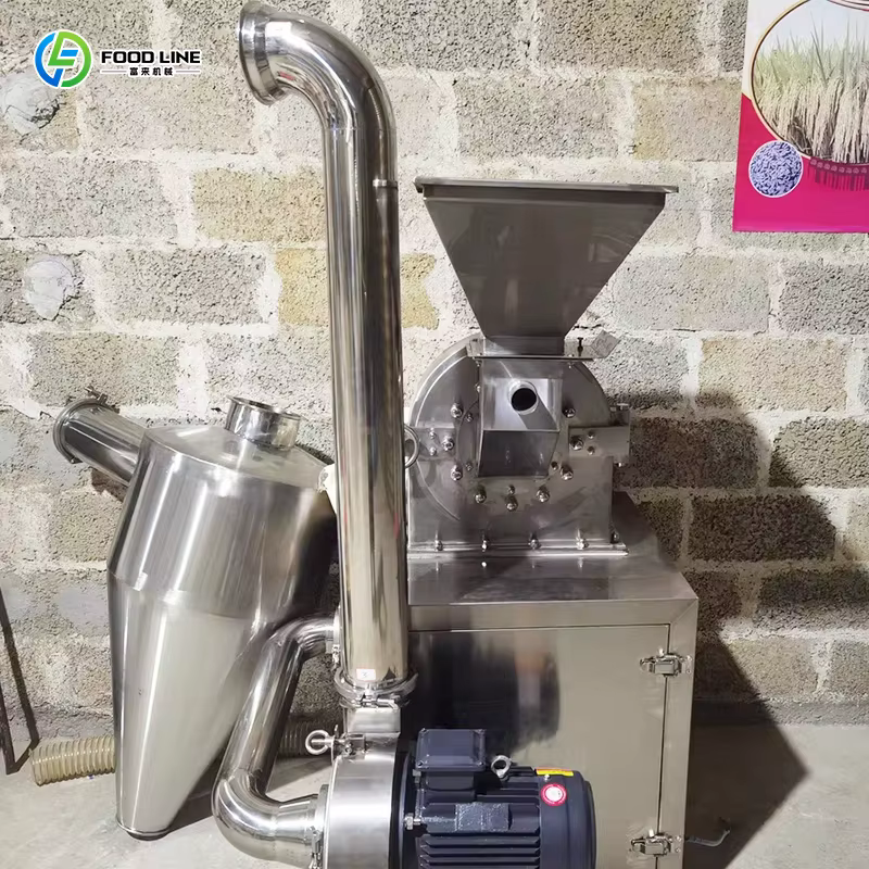 Machines agricoles broyeur de farine de blé Simple machines de traitement de grains fraiseuse de farine