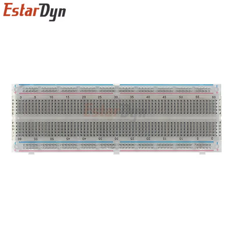 400 Points platine de prototypage 830 points planche de prototypage MB-102 sans soudure carte de test PCB 400 trous platine de prototypage MB102 Test développer bricolage