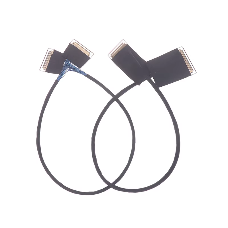 Câble coaxial pour écran d'affichage LCD EDP, 40 broches, 30 broches, 4K, 2k, 4 voies, conversion 2 voies, type-c ou DP vers carte de lecteur EDP