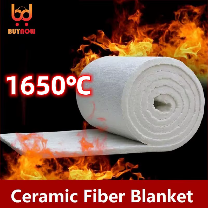 NOUVEAU 1650 ℃ Couverture en Fiber de céramique, roulement en Zirconium résistant aux hautes températures, coton isolant résistant au feu, 10mm 20mm 30mm
