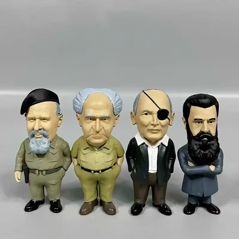8-10 Cm dessin animé célèbre leaders militaires figurine poupée Pvc modèle jouet à collectionner articulé fait à la main cadeau pour les âges