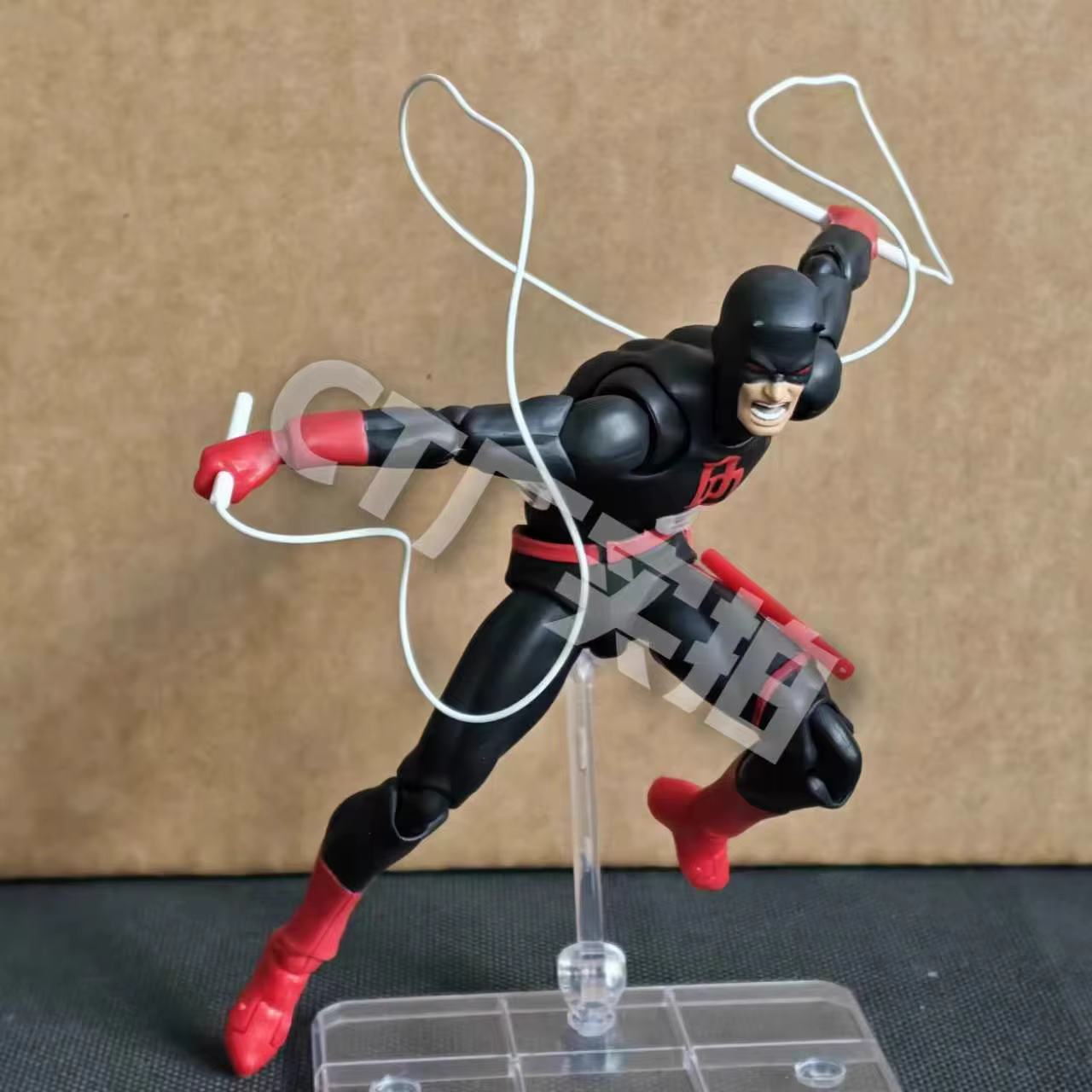 Nouveau Ct jouets Daredevil Figure Mafex 223 Version noire SHF Anime Figurine Statue modèle mobile cadeaux enfants jouets