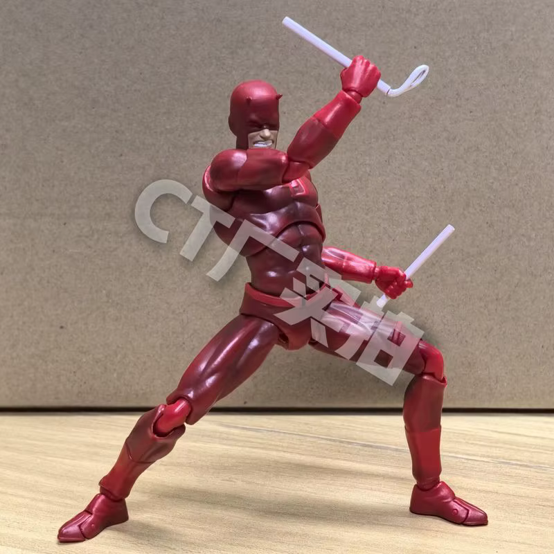 Figurine articulée CT Factory Daredevil Maf223 version bande dessinée, modèle PVC de collection pour collectionneur adulte, décoration de maison, cadeau