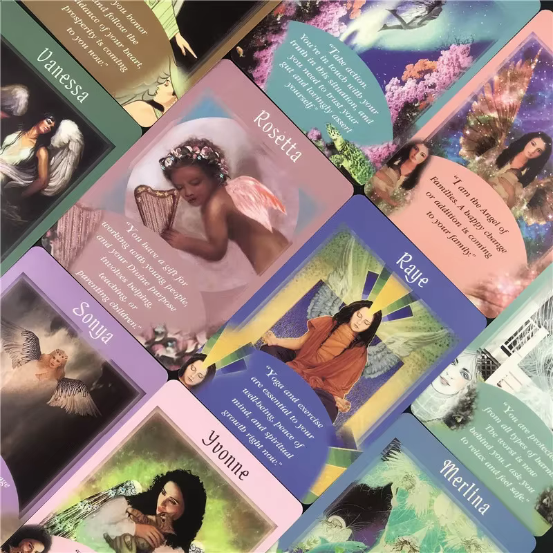 Cartes de Tarot, Messages de vos anges, cartes Oracle, jeux de société pour fête, jeu de cartes à jouer
